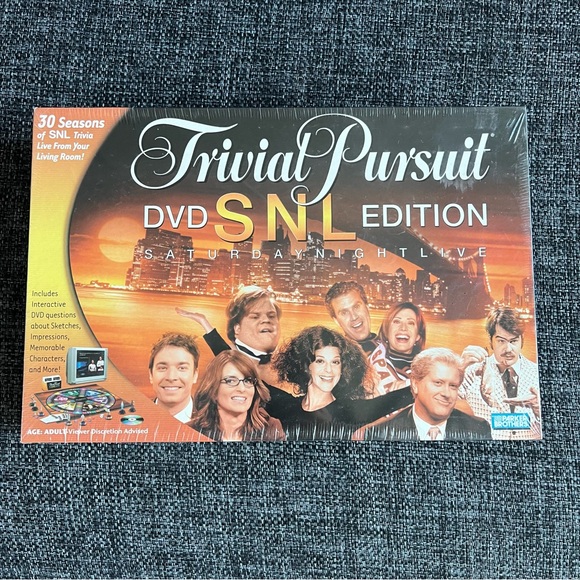 NIB Trivial Pursuit DVD SNL Edition - Picture 1 of 4